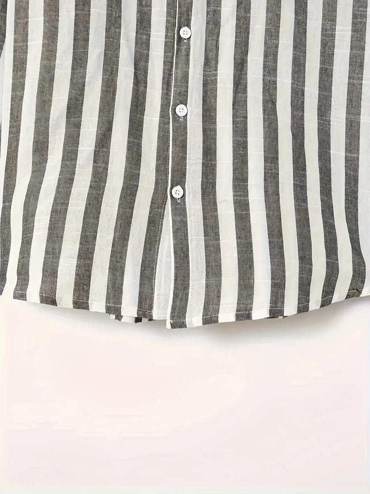 Glenn | Classic Striped Summer Shirt - Benjamin New York
