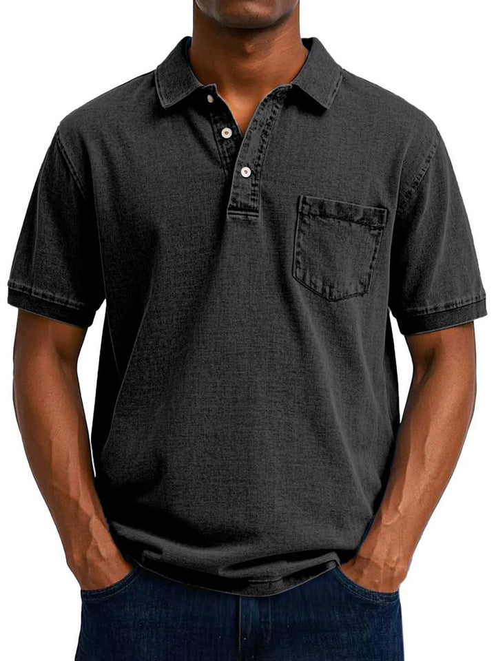 Max | Relaxed Vintage Style Polo Shirt - Benjamin New York