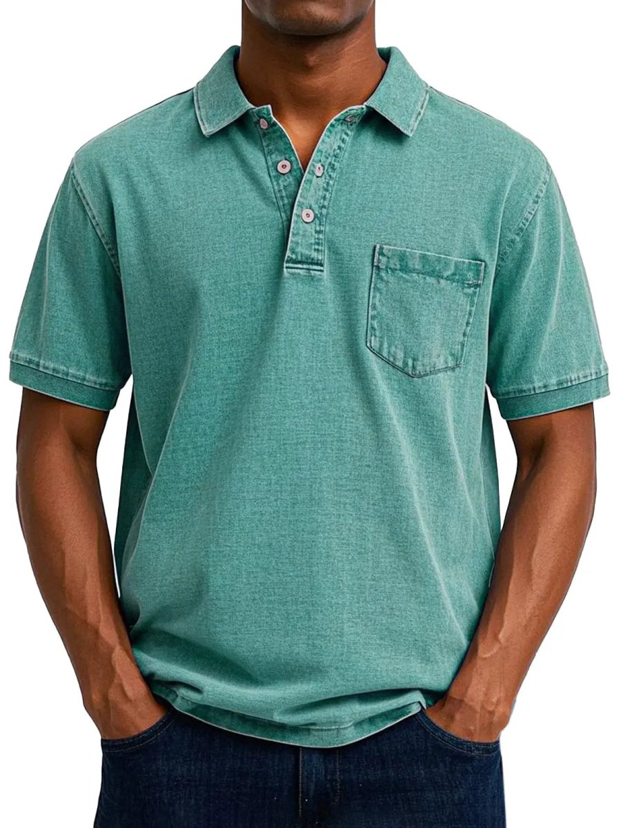 Max | Relaxed Vintage Style Polo Shirt - Benjamin New York