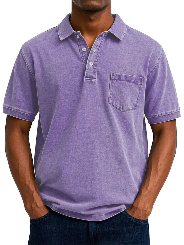 Max | Relaxed Vintage Style Polo Shirt - Benjamin New York
