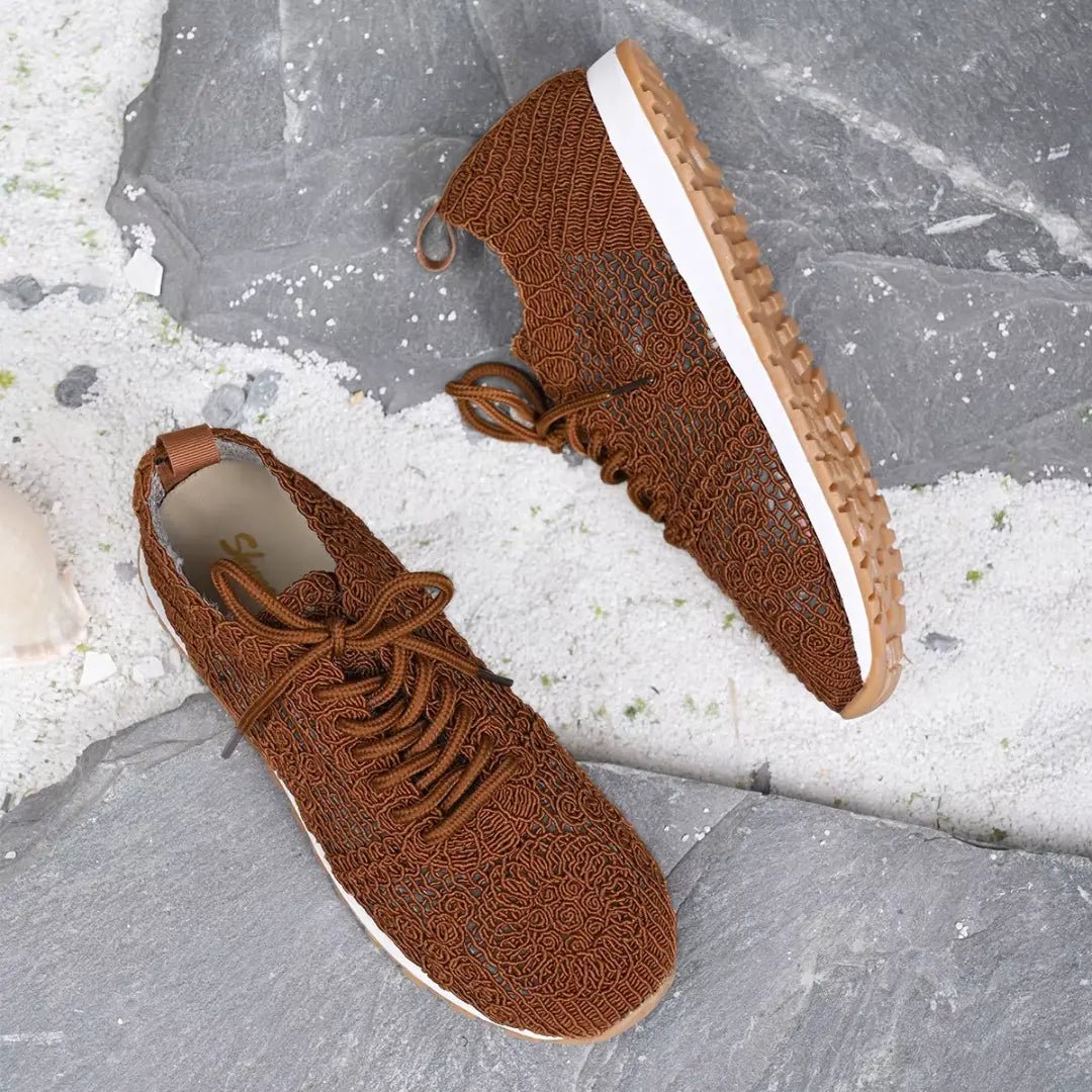 Chloe™| Ferana Orthopedic Lace Sneakers - Benjamin New York