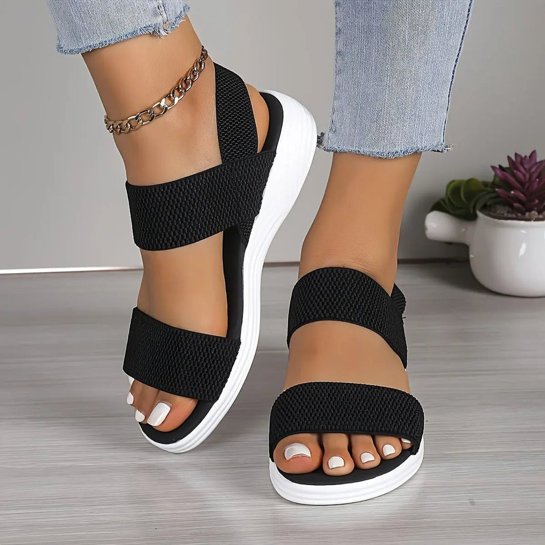 Chloe™| Malanda Orthopedic Stretch Sandals - Benjamin New York