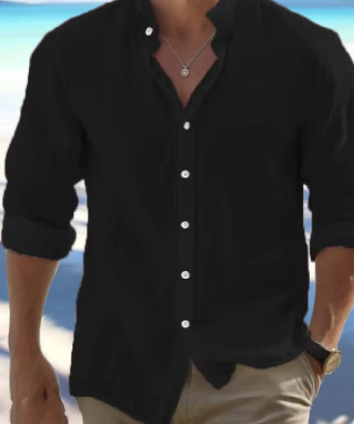 Colby | Casual Long - Sleeve Shirt - Benjamin New York