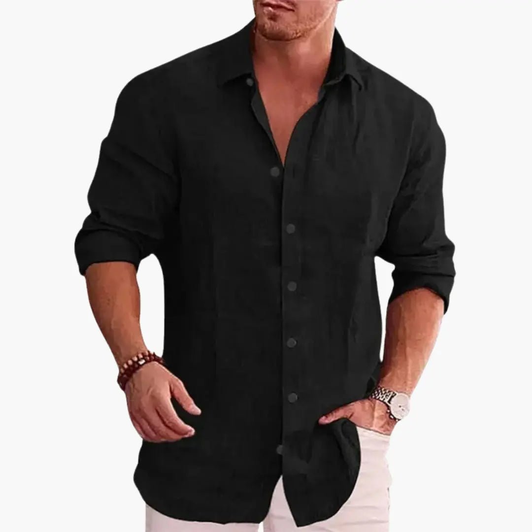Marcelo | Classic Long - Sleeve Shirt - Benjamin New York