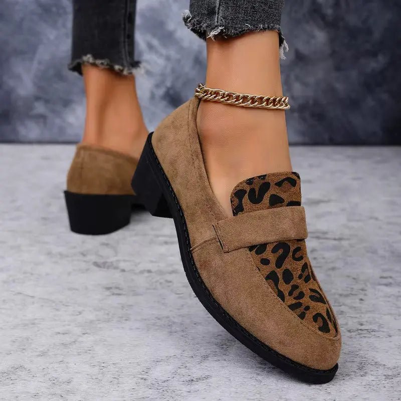 Chloe™| Karla Leopard Shoes - Benjamin New York