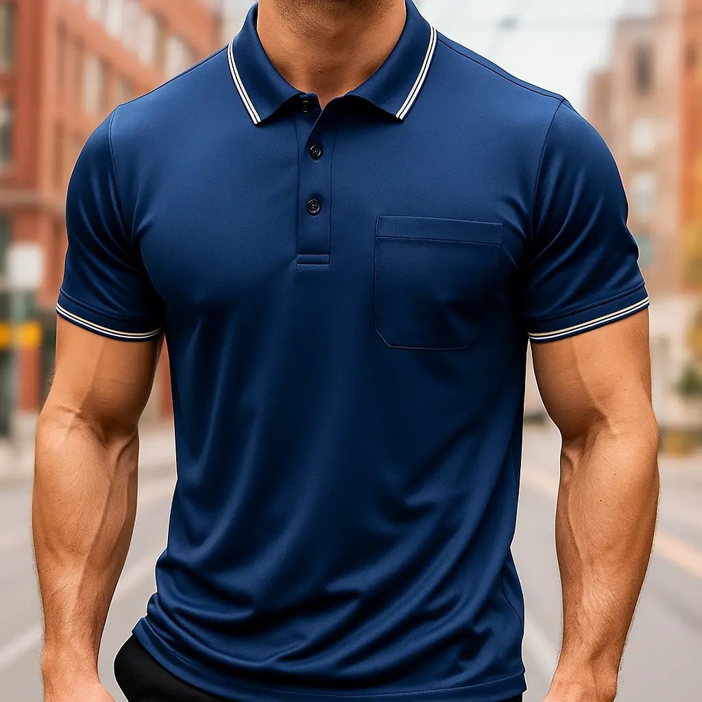 Drake | Elite Comfort Polo Shirt - Benjamin New York