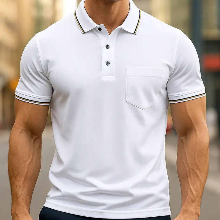 Drake | Elite Comfort Polo Shirt - Benjamin New York