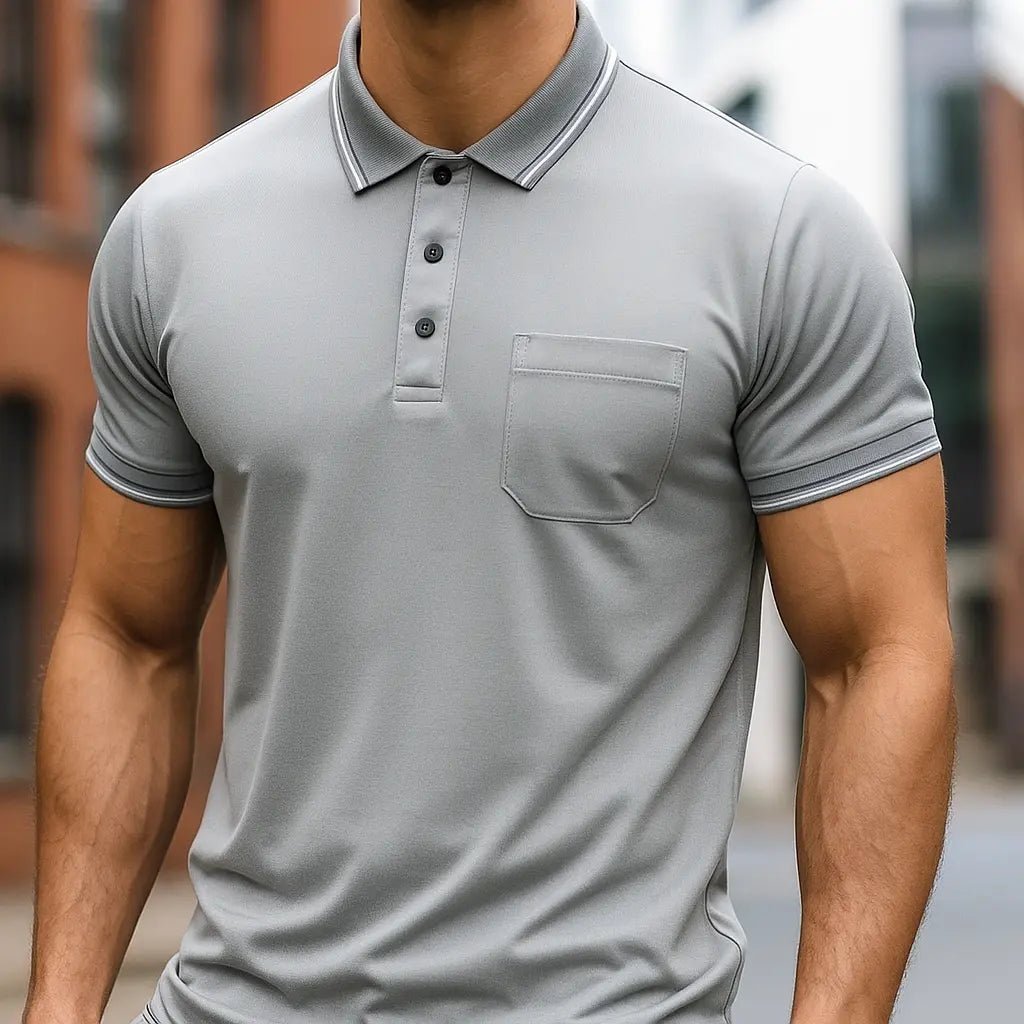 Drake | Elite Comfort Polo Shirt - Benjamin New York