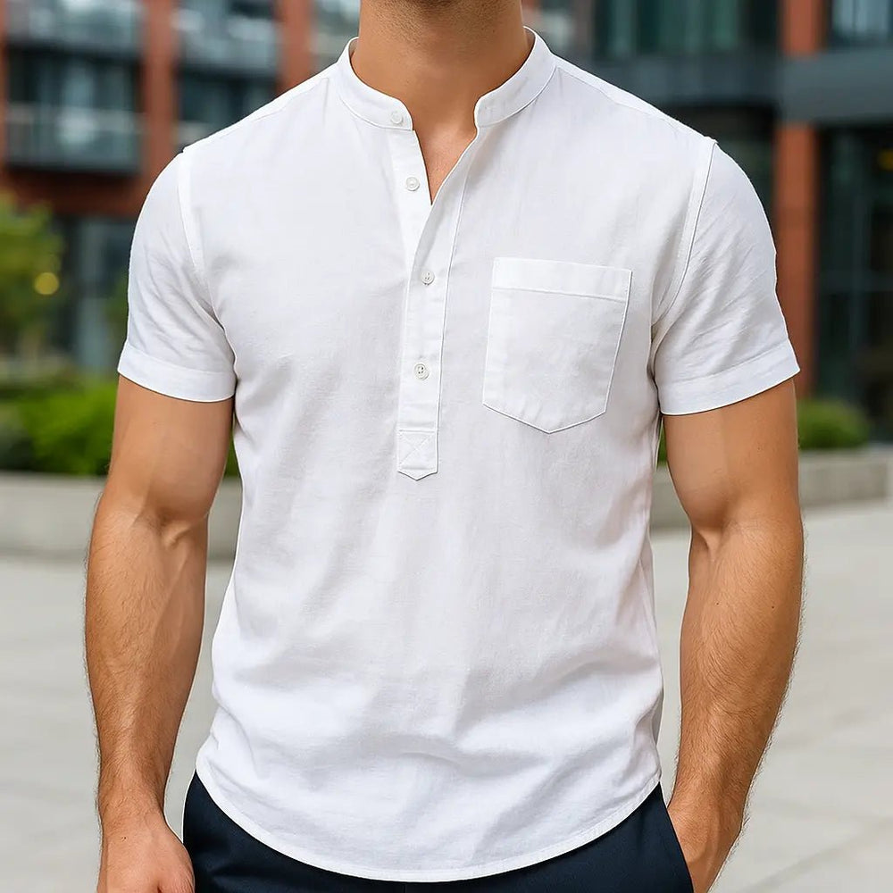 Jude | Smart Casual Stand - Up Shirt - Benjamin New York