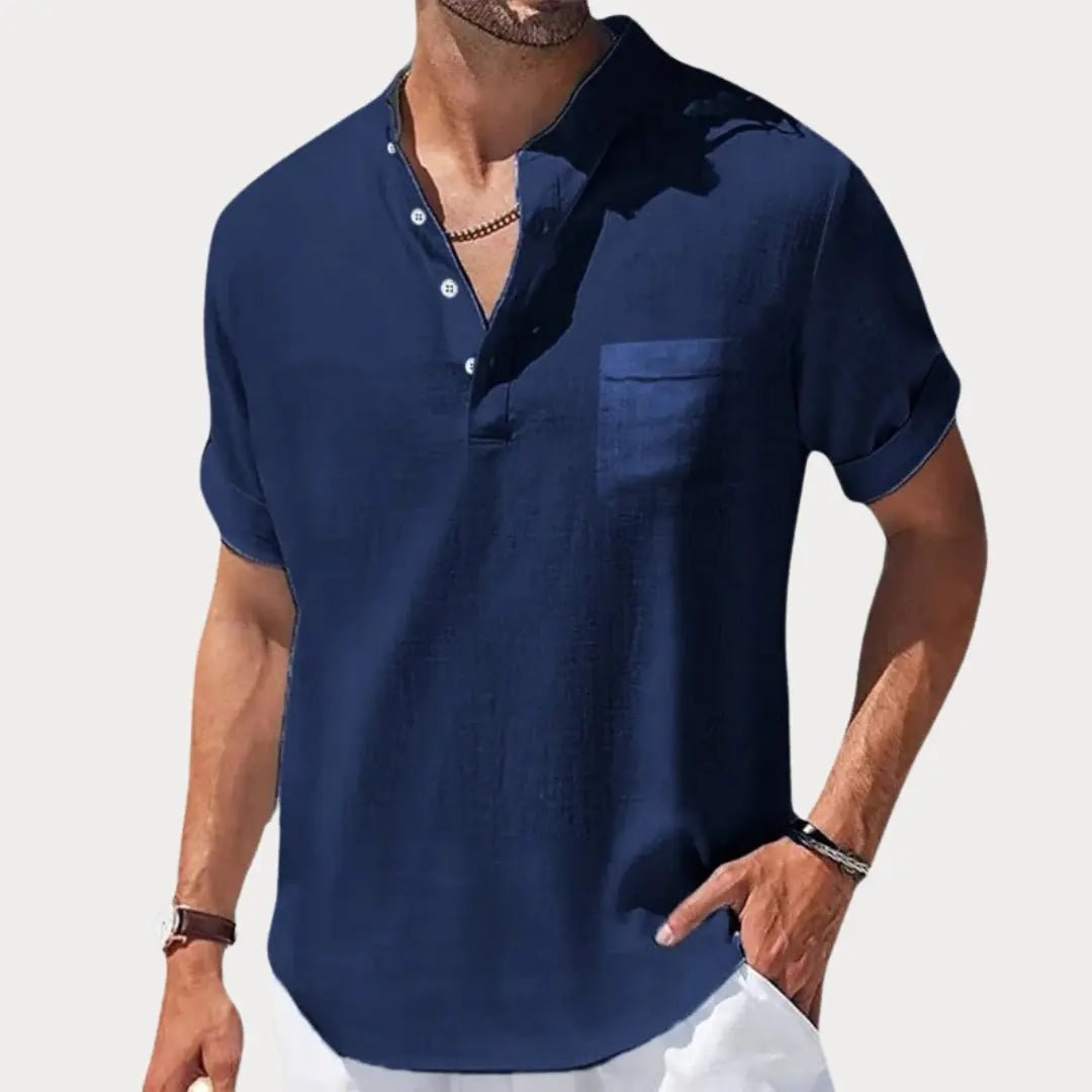 Glenn | Classic Striped Summer Shirt - Benjamin New York