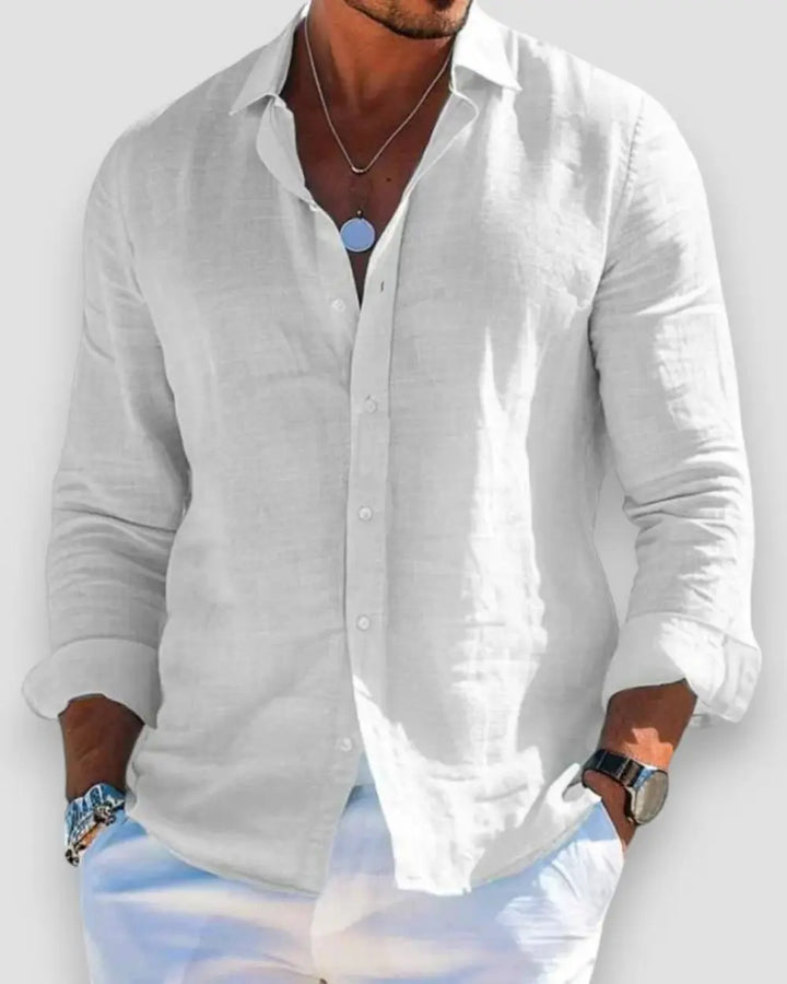 Luke | Relaxed Fit Summer Shirt - Benjamin New York