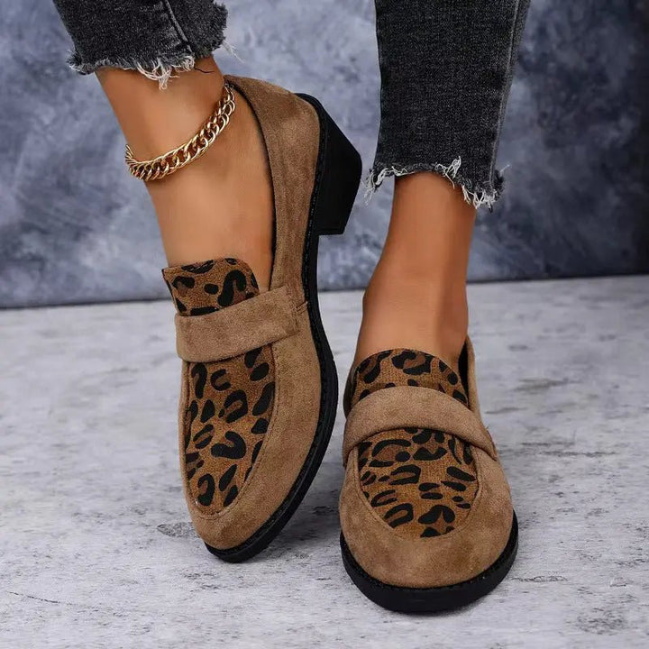 Chloe™| Karla Leopard Shoes - Benjamin New York