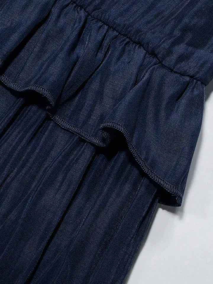 Madelyn | Boho Ruffle Maxi Dress - Benjamin New York
