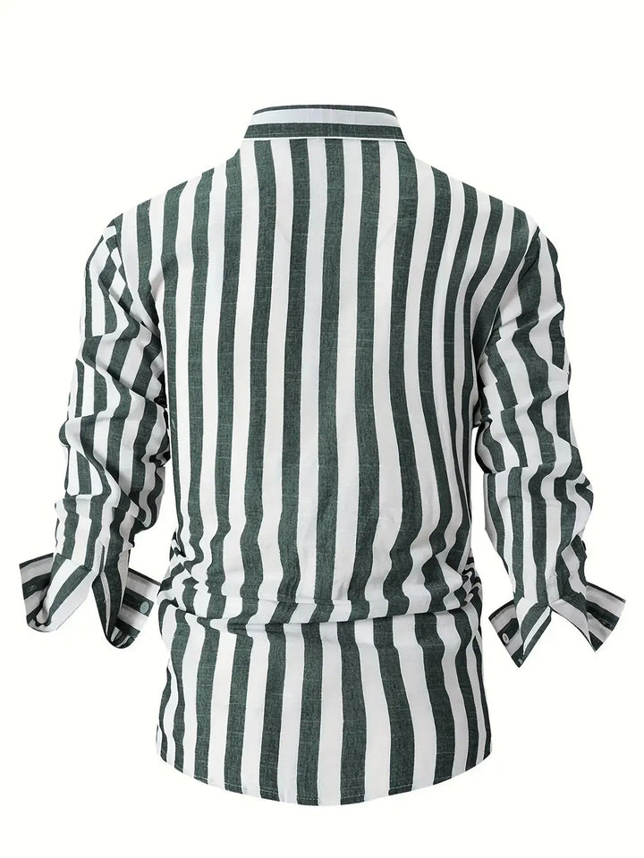 Glenn | Classic Striped Summer Shirt - Benjamin New York