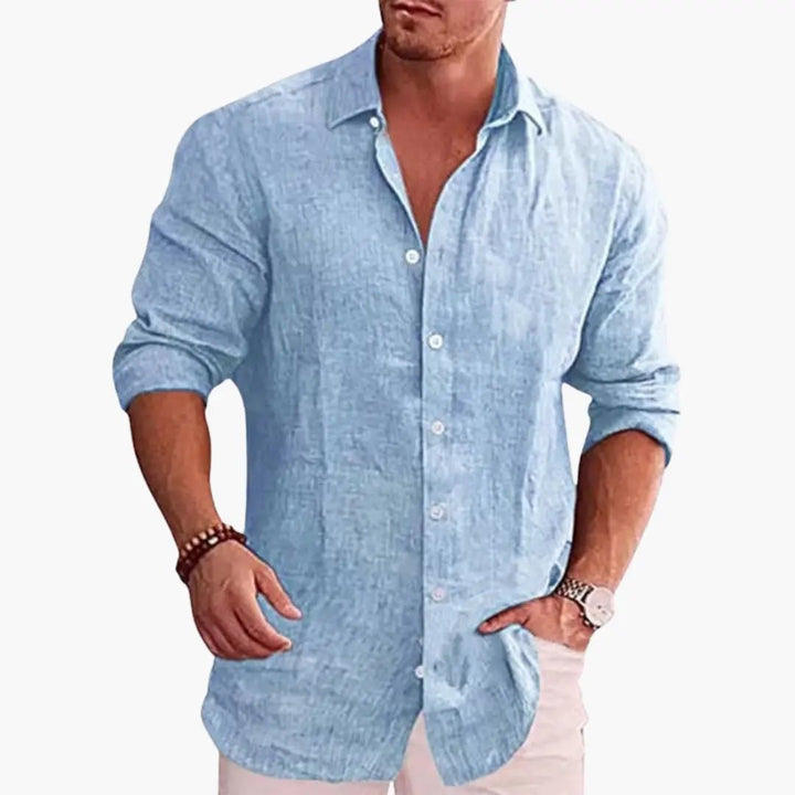 Marcelo | Classic Long - Sleeve Shirt - Benjamin New York