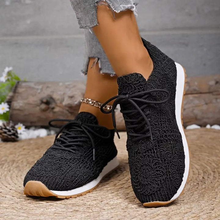 Chloe™| Ferana Orthopedic Lace Sneakers - Benjamin New York