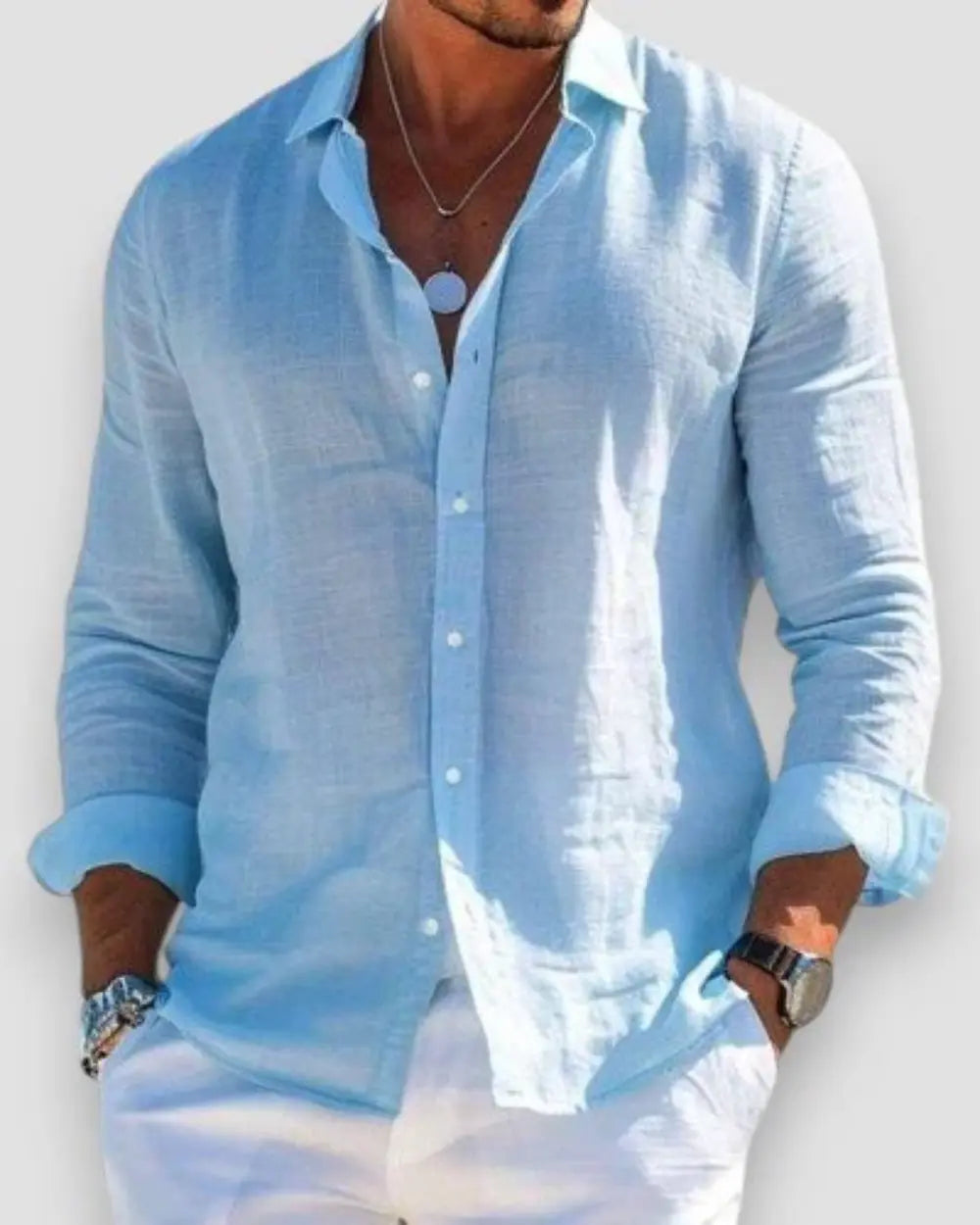 Luke | Relaxed Fit Summer Shirt - Benjamin New York