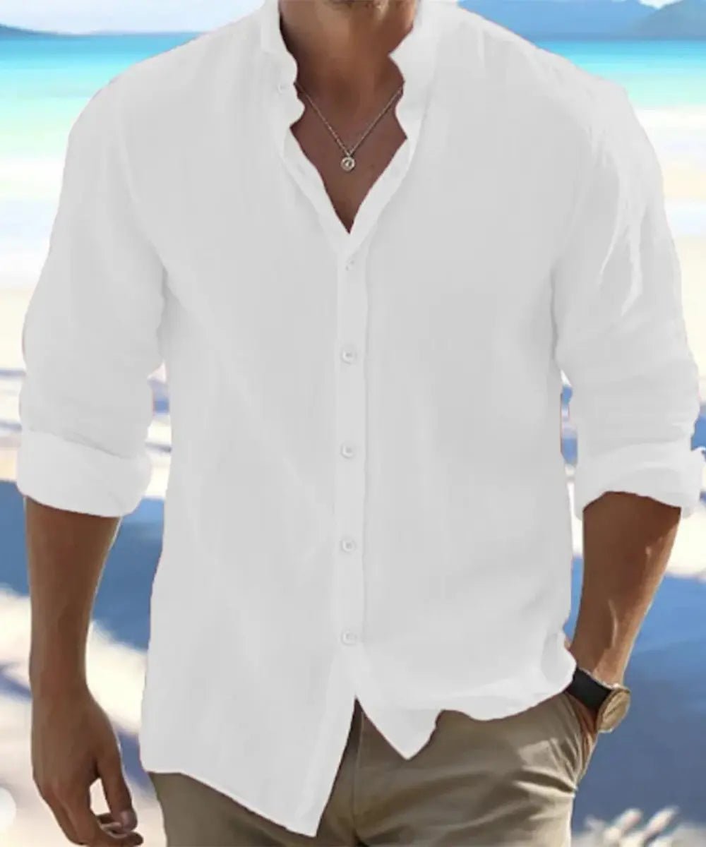 Colby | Casual Long - Sleeve Shirt - Benjamin New York