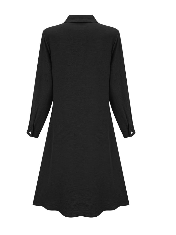 Ruby | Button - Down Chic Shirt Dress - Benjamin New York