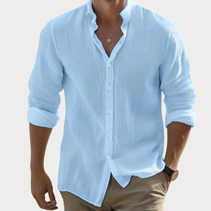 Glenn | Classic Striped Summer Shirt - Benjamin New York