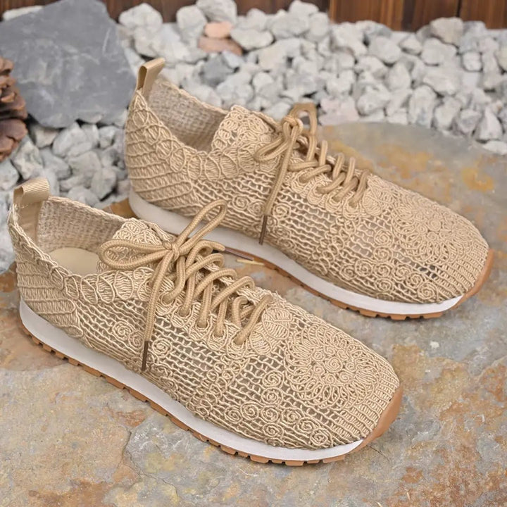 Chloe™| Ferana Orthopedic Lace Sneakers - Benjamin New York