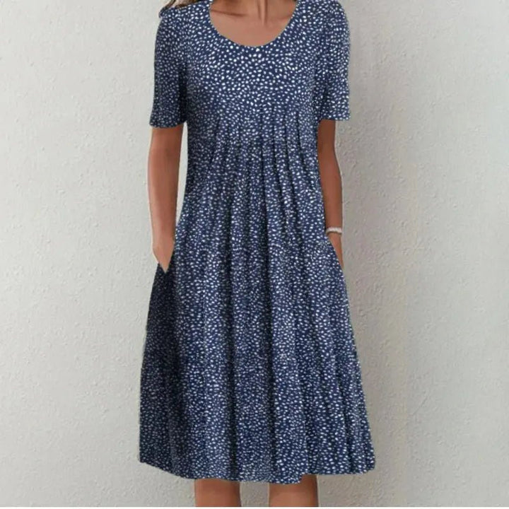 Grace | Easy Bloom Floral Pocket Midi Dress - Benjamin New York