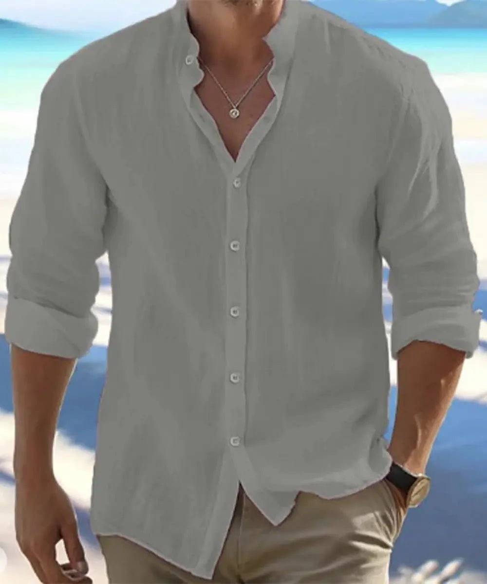 Colby | Casual Long - Sleeve Shirt - Benjamin New York