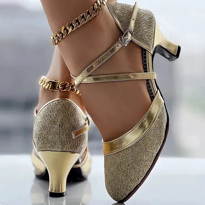 Chloe™| Thalia Chunky Heeled Sandals - Benjamin New York
