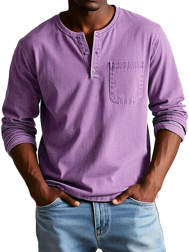 Theodore | Classic Vintage Long - Sleeve Shirt - Benjamin New York