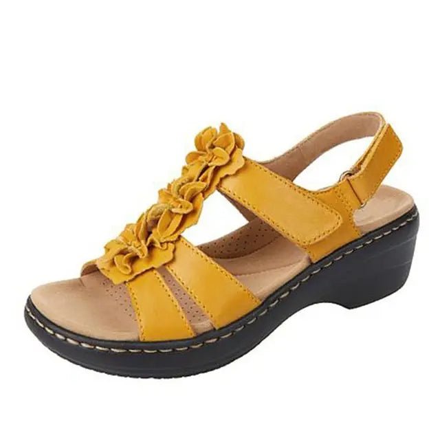 Chloe™| Bordeaux Orthopedic Sandals - Benjamin New York