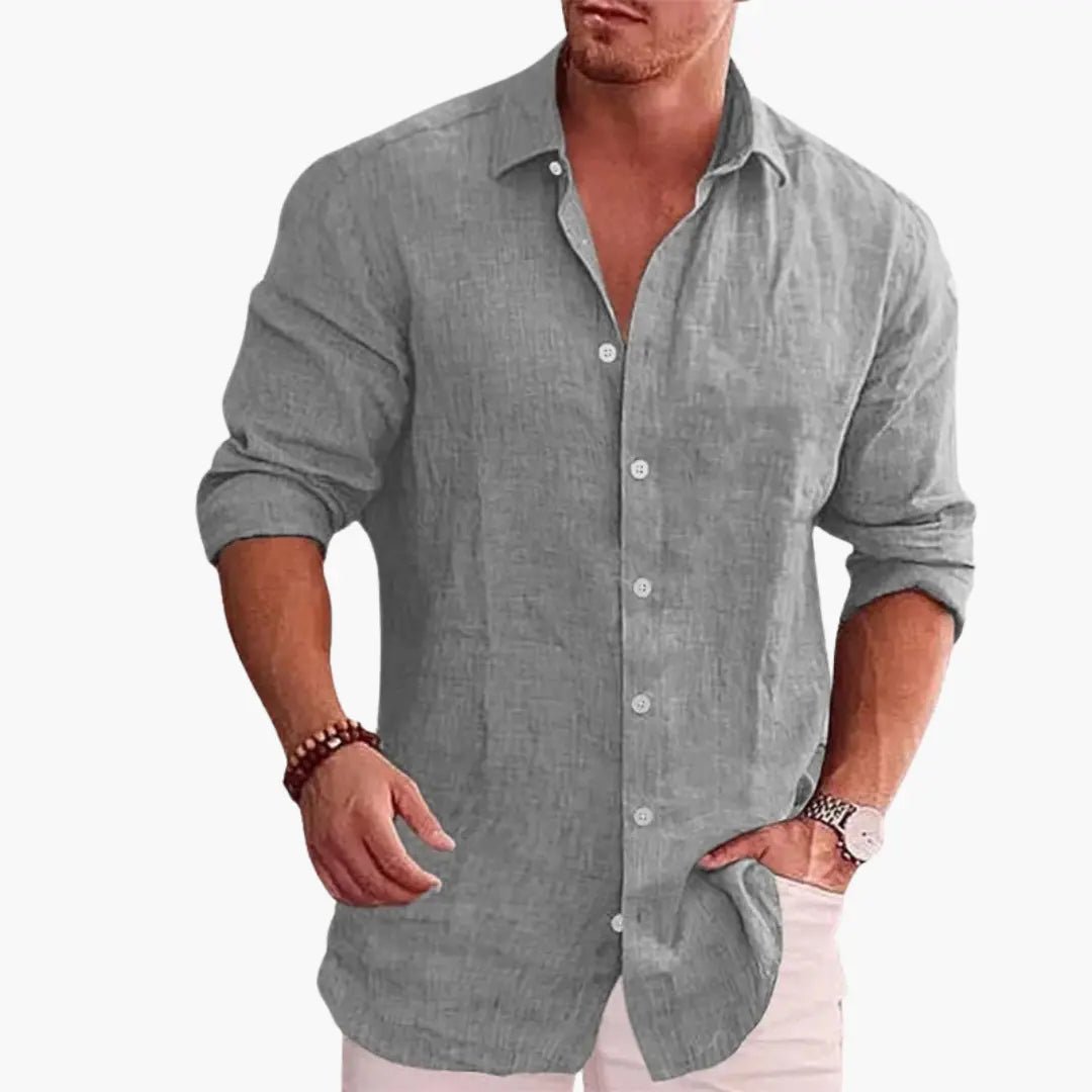 Marcelo | Classic Long - Sleeve Shirt - Benjamin New York