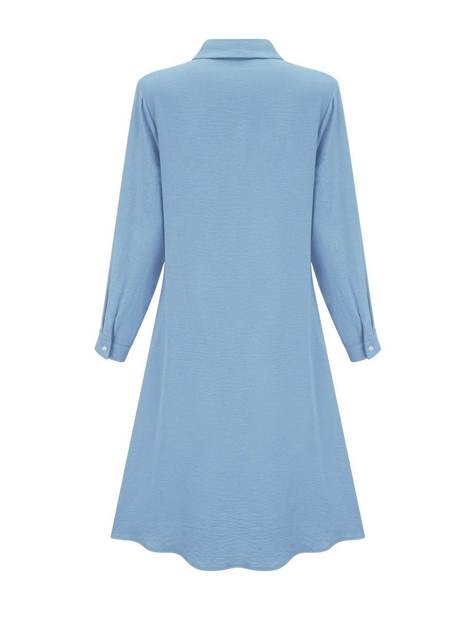 Ruby | Button - Down Chic Shirt Dress - Benjamin New York