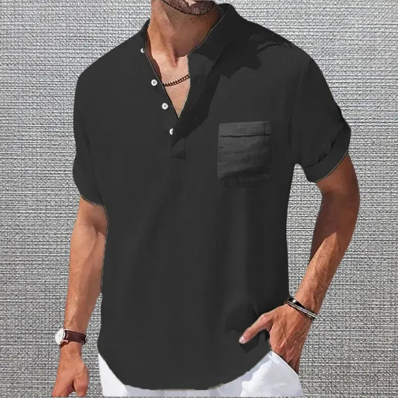 Anton | Stylish Pocket Shirt - Benjamin New York