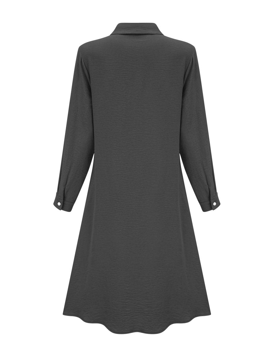 Ruby | Button - Down Chic Shirt Dress - Benjamin New York