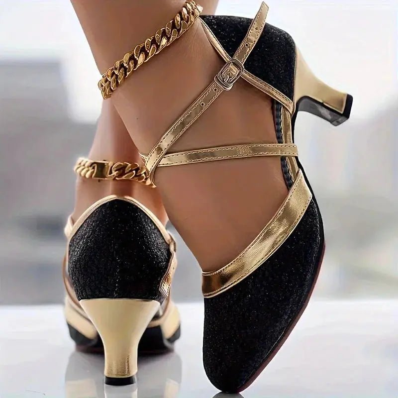 Chloe™| Thalia Chunky Heeled Sandals - Benjamin New York