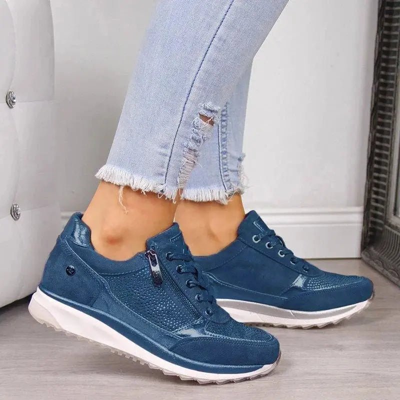 Chloe™| Gabor Zip - Up Orthopedic Sneakers - Benjamin New York