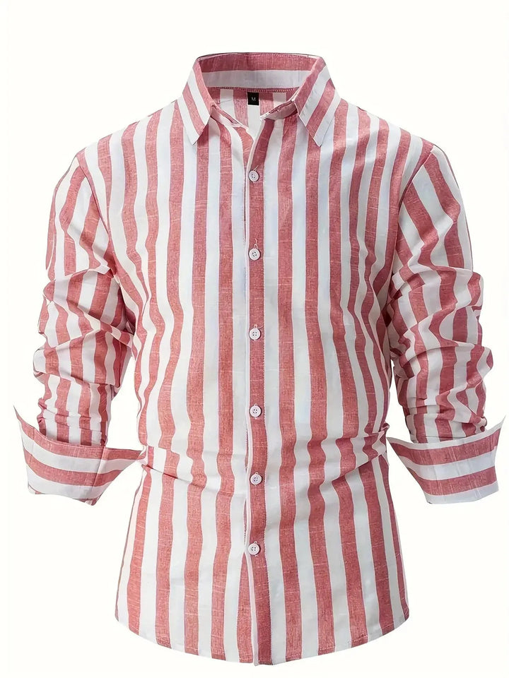 Glenn | Classic Striped Summer Shirt - Benjamin New York