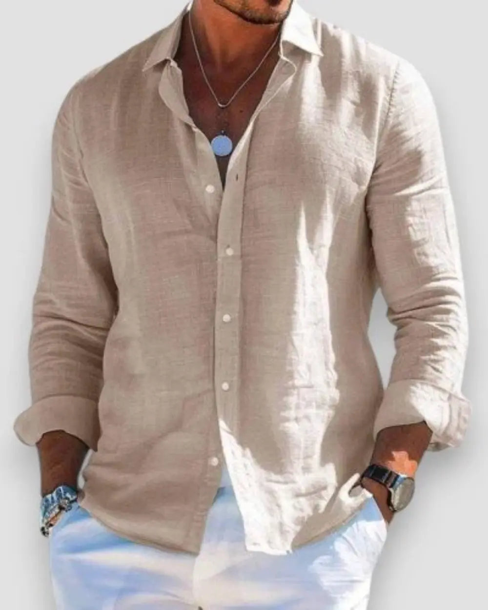 Luke | Relaxed Fit Summer Shirt - Benjamin New York