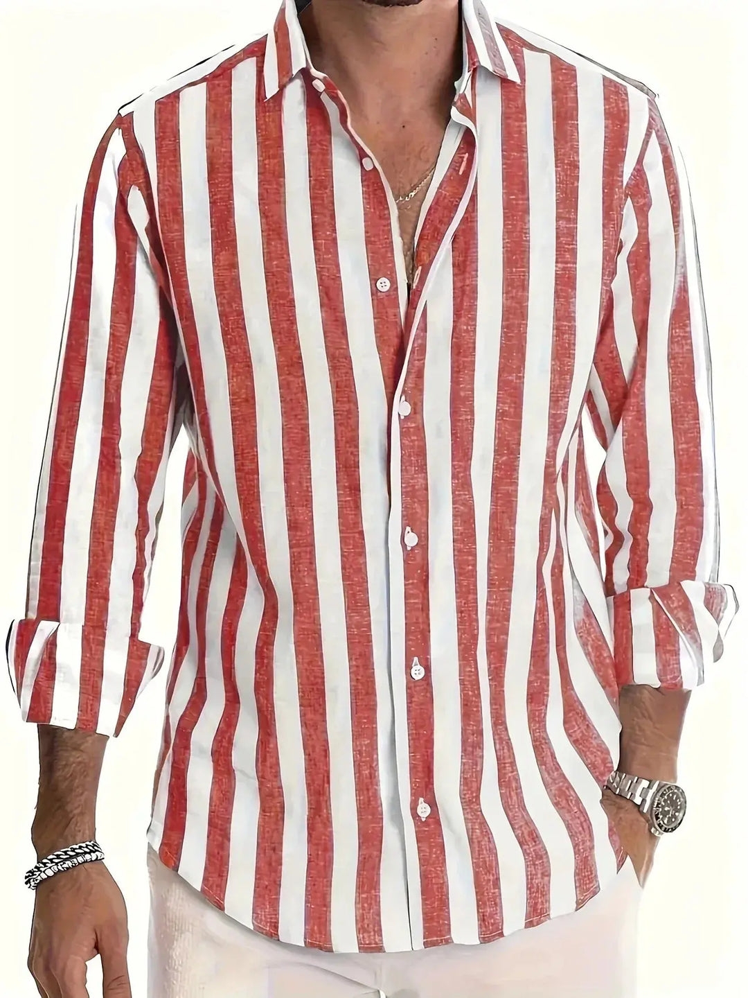 Glenn | Classic Striped Summer Shirt - Benjamin New York