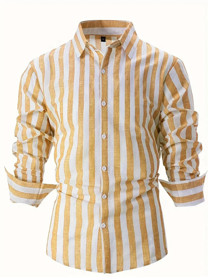 Glenn | Classic Striped Summer Shirt - Benjamin New York