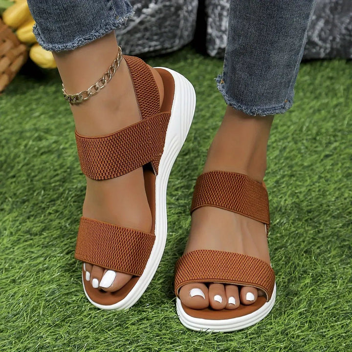 Chloe™| Malanda Orthopedic Stretch Sandals - Benjamin New York