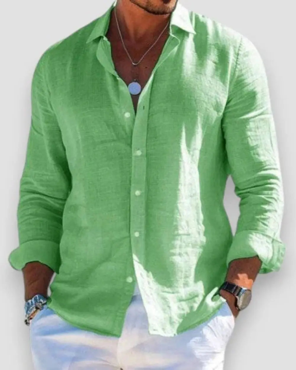 Luke | Relaxed Fit Summer Shirt - Benjamin New York