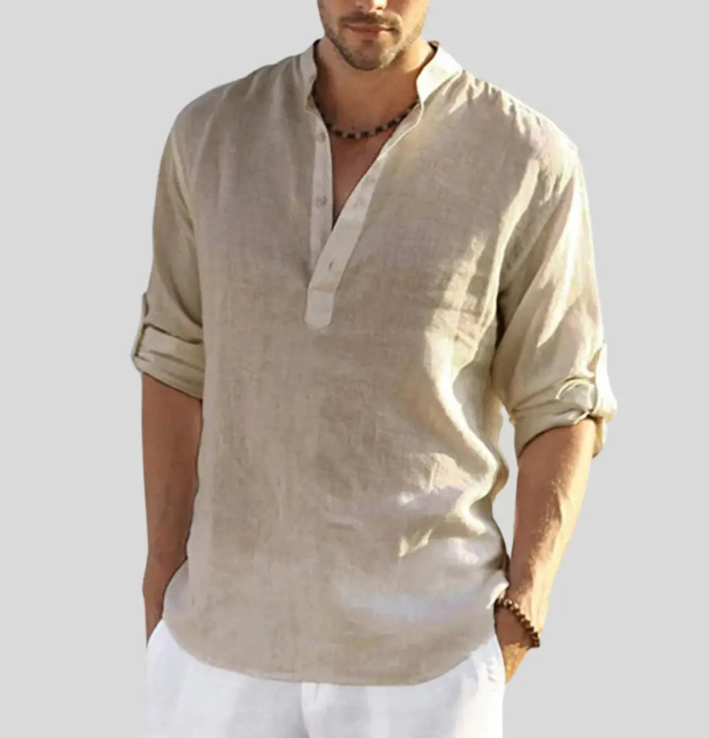 Aaron | Casual Loose Fit Shirt - Benjamin New York