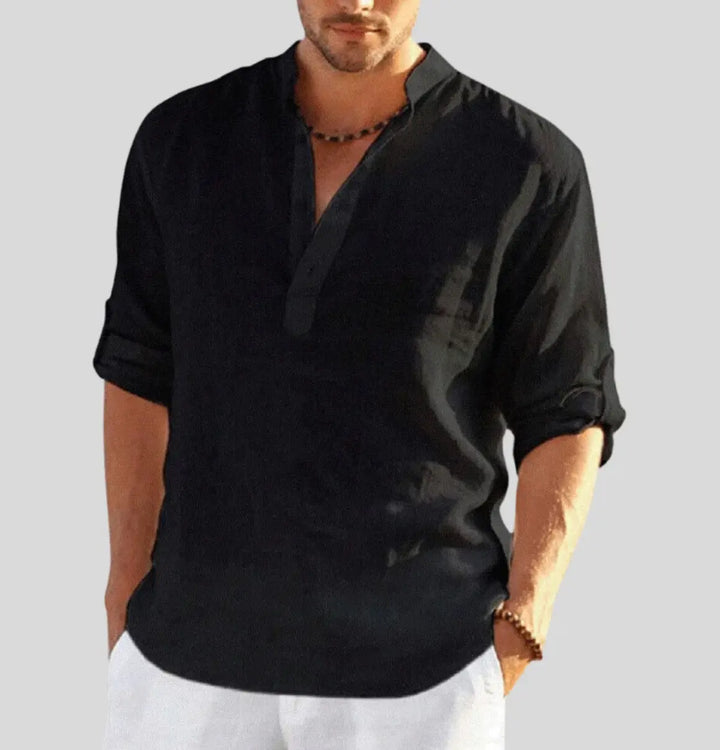 Aaron | Casual Loose Fit Shirt - Benjamin New York