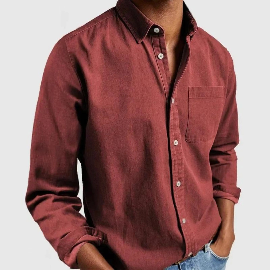 Alvin™ | Premium Leisure Shirt with Long Sleeves - Benjamin New York