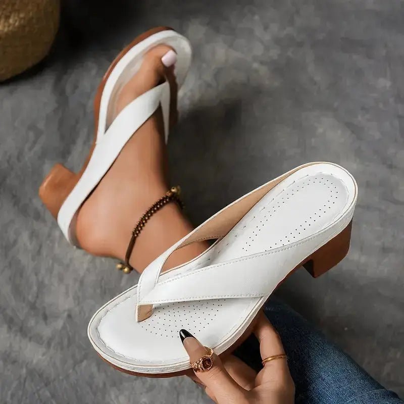 Harper | Elegant Wedge Comfort Sandals - Benjamin New York
