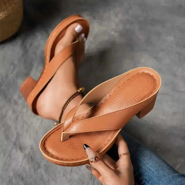 Harper | Elegant Wedge Comfort Sandals - Benjamin New York