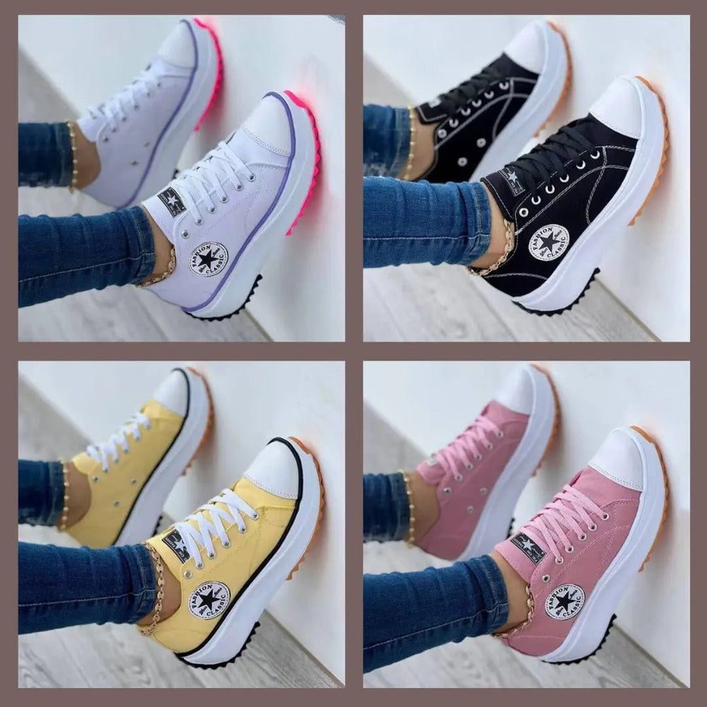 Chloe™| Fashion Star Orthopedic Sneakers - Benjamin New York