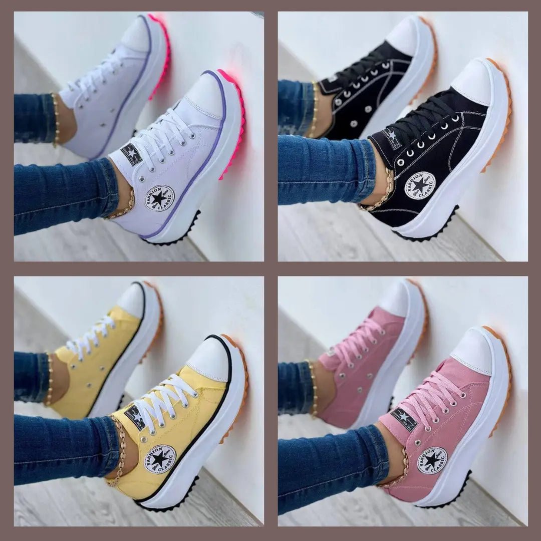 Chloe™| Fashion Star Orthopedic Sneakers - Benjamin New York