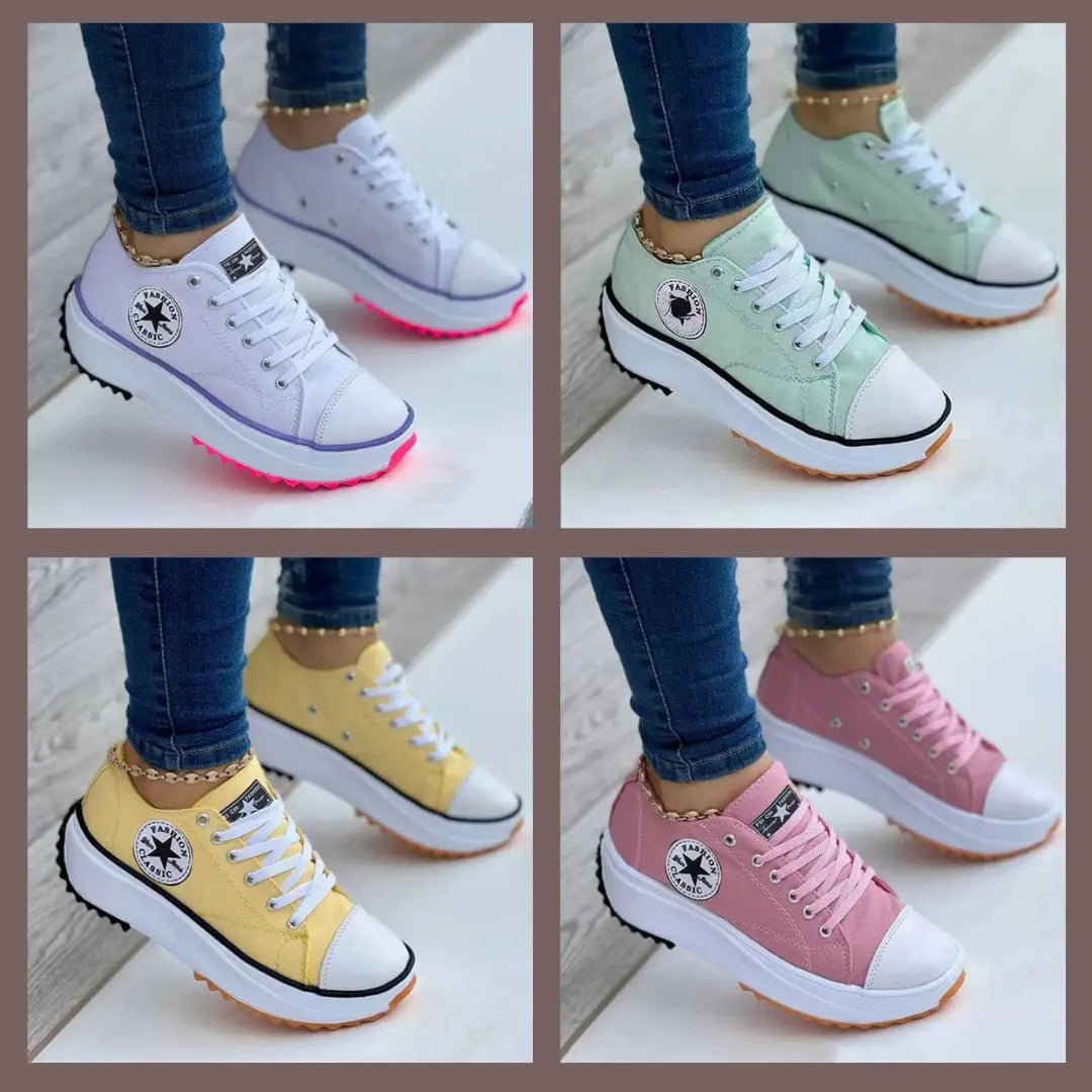 Chloe™| Fashion Star Orthopedic Sneakers - Benjamin New York